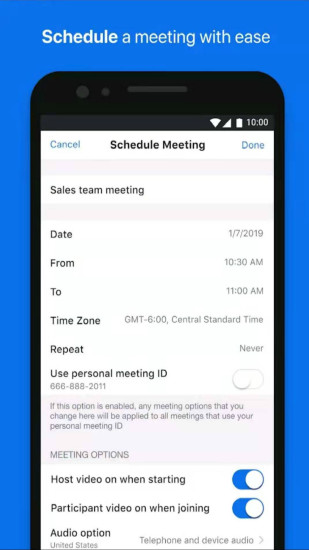 zoom视频会议手机版