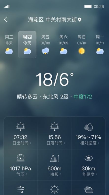 呱呱天气预报免费版截图2