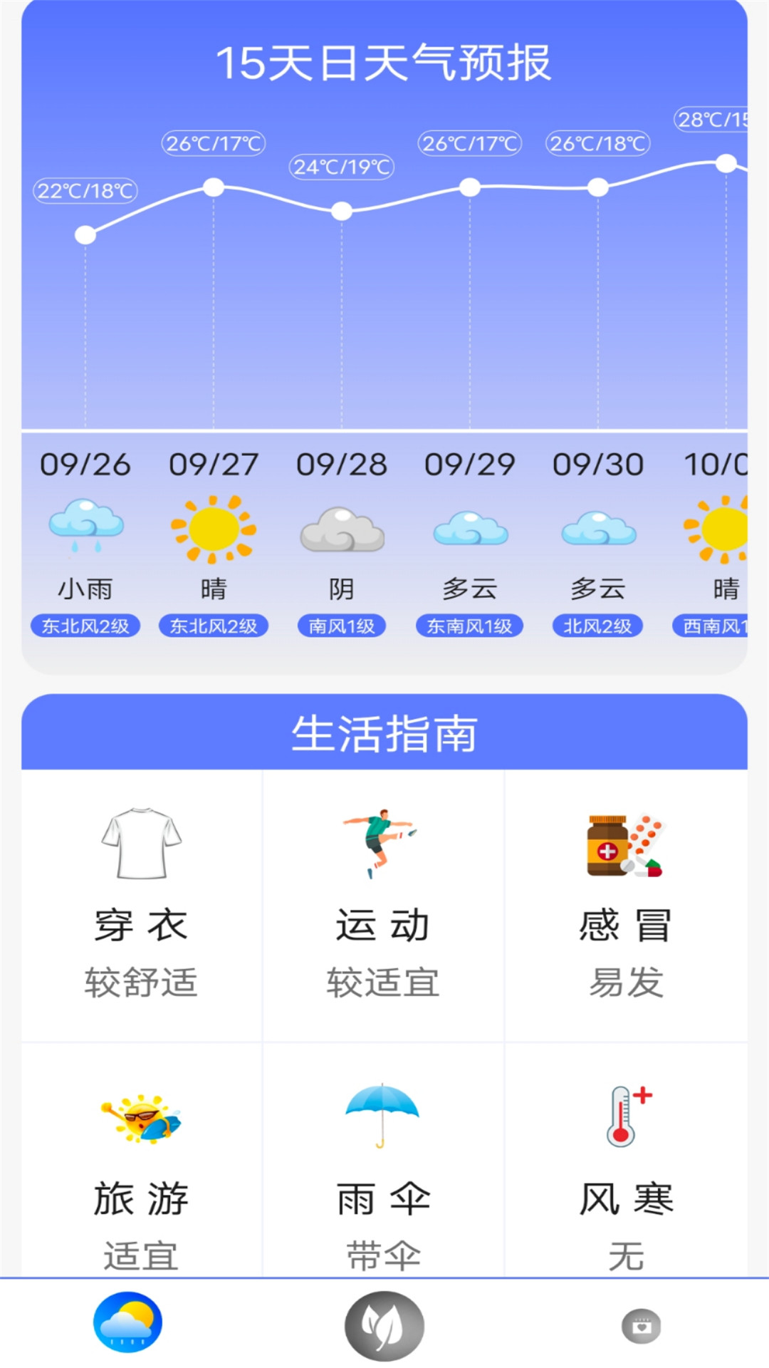 指尖天气预报鸭手机版截图3