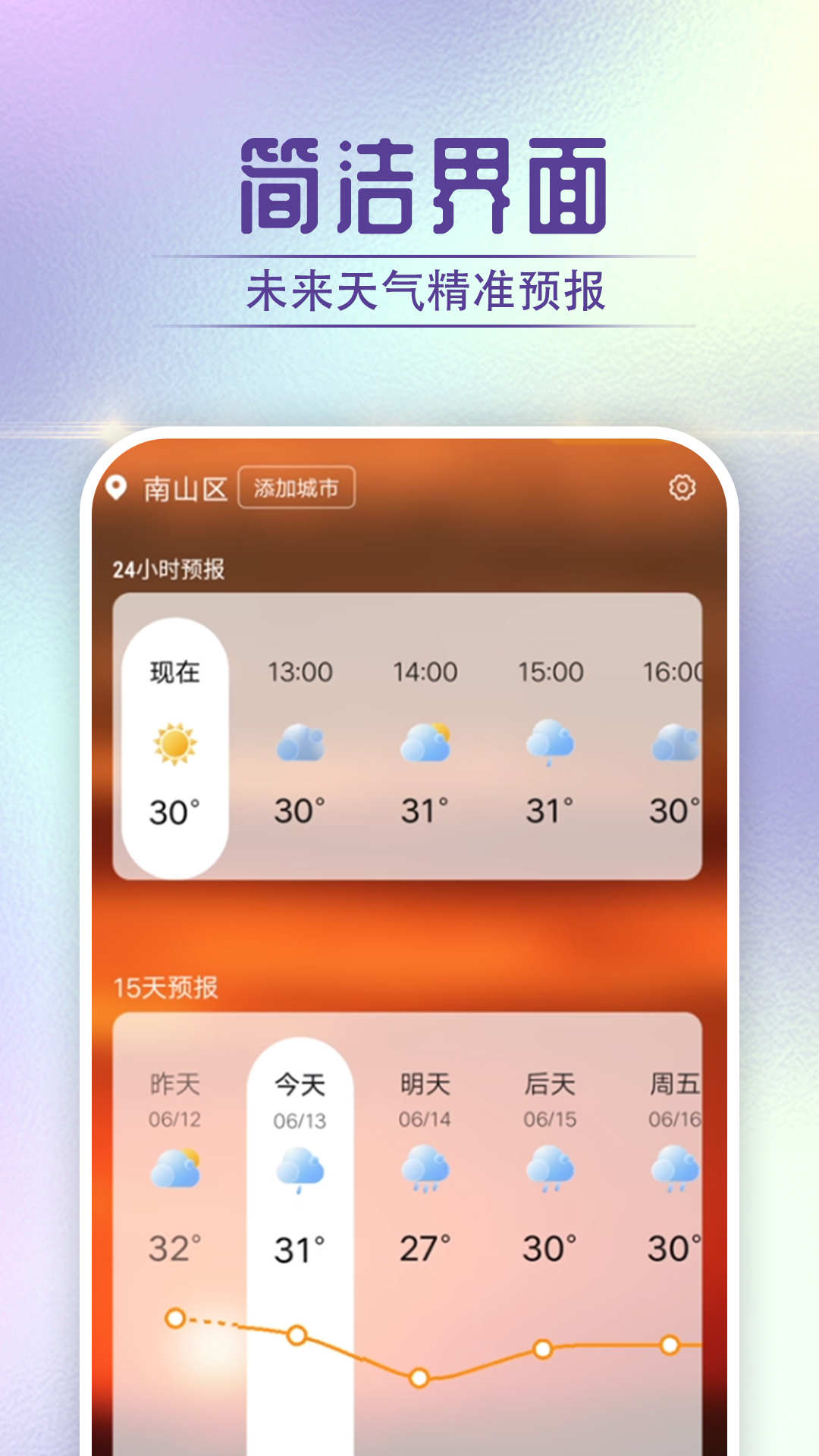 宵烛快看好天气app免费版截图3