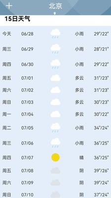 若雨天气2022