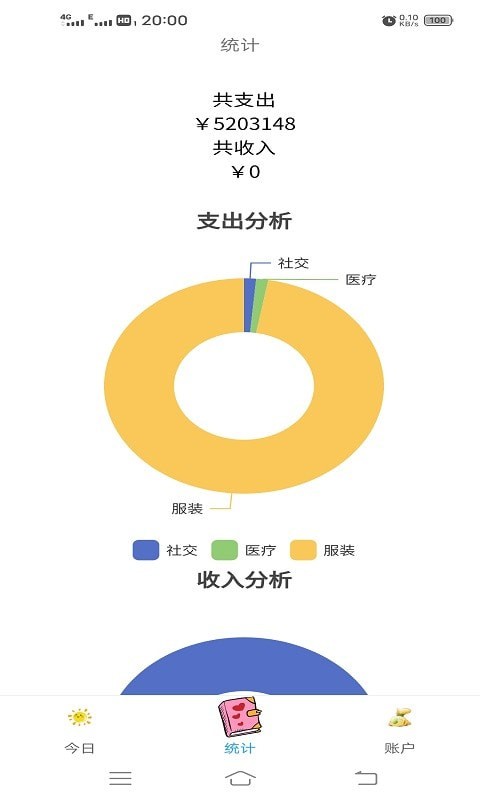 小清新记账本