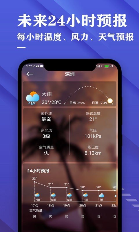 吉历天气预报精简版截图2